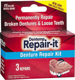 D.O.C. Repair-It Advanced Formula Denture Repair Kit 3 ea