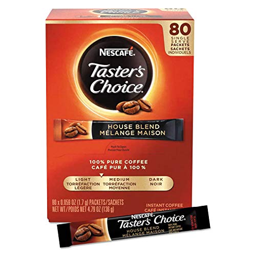 Nescafé 15782 Taster's Choice Stick Pack, Premium Choice, 80/Box