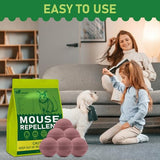 YUEQINGLONG Mouse Repellent, Peppermint to Repel Mice and Rats,Agreeable Smell and Environmentally Friendly Rodent Repellent for House Indoor, Car Engines, Camper and Home