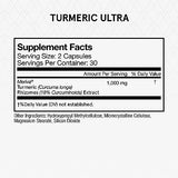 Momentous Turmeric Ultra Supplement, Capsules, 30 Servings
