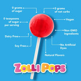 Zollipops Clean Teeth Lollipops - Assorted Flavors 6oz - Anti-Cavity, Sugar-Free Candy for a Healthy Smile - Great for Kids, Diabetics, Vegan, and Keto Diet