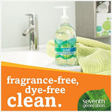 Seventh Generation Hand Wash, Free and Clean, 12 Ounce (Pack of 6)