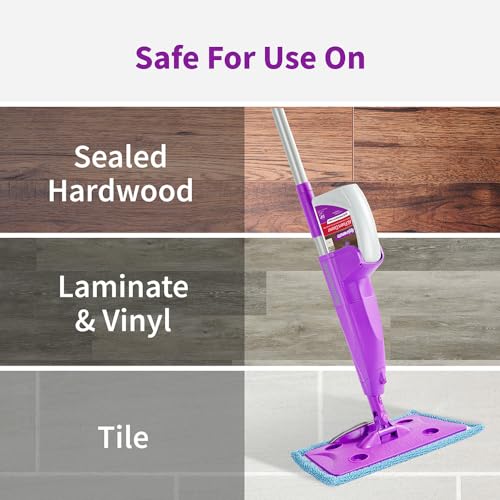 Rejuvenate Click N Clean Multi-Surface Spray Mop All-In-One Kit Cleans And Revitalizes Floors