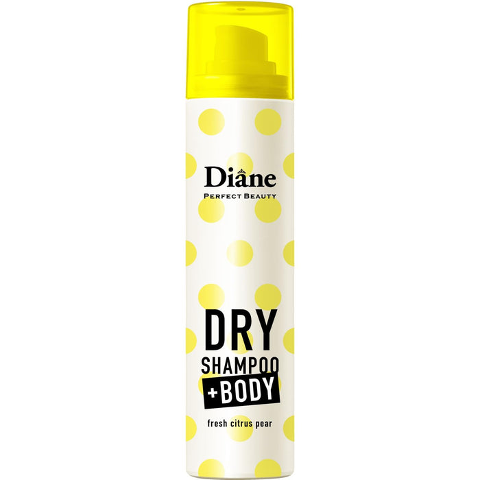 Diane Deodorant Spray Body Dry Shampoo [Fresh Citrus Pear Scent] 95g + BODY Plus Body Antiperspirant Spray