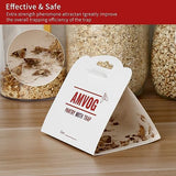 AMVOG Pantry Moth Glue Trap, Non-Toxic and Harmless, Easily Ensures Food Safety – Suitable for Home, Business, and Agricultural Settings, 32 Traps