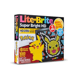 Lite Brite Super Bright HD, Pokemon Edition - Creative Retro Light-Up Screen – Educational Play for Children, Enhances Creativity, Gift for Boys and Girls Ages 6+