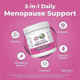 MaryRuth Organics 3-in-1 Menopause Supplement for Women, Hormonone Balance & Estrogen Supplement, 21 Probiotic Strains Prebiotic & Postbiotic, Vegan, Gluten Free| 0.5 Ounces
