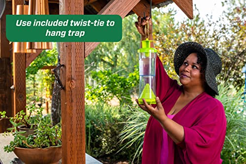 RESCUE! WHY Trap for Wasps, Hornets, & Yellowjackets – Hanging Outdoor Trap