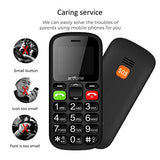 artfone Big Button Mobile Phone for Elderly, CS181 Upgraded GSM Mobile Phone With SOS Button, Talking Number and Torch