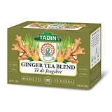 Tadin Ginger Herbal Tea Blend. Caffeine Free. 24 Tea Bags. 1.02 oz. Pack of 3