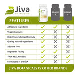 Jiva Botanicals Amla Capsules (Amalaki) - Amla Churna Supplement - Amla Herbal Supplement Made with Organic Amla Fruit Powder- Alternative to Amla Juice - 60 Vegan Capsules