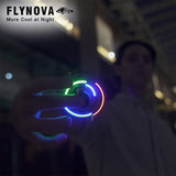 FLYNOVA Cool Kids Light Up Toys, Hand Operated UFO Drones,Mini Flying Orb with Lights,Hover Boomerang Fidget Spinner,Christmas Birthday Gifts for Boys Girls Teen 8 9 10 11+ Indoor Outdoor Fun Thing