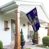 Trump 2024 Flag, Trump Vance 2024 Flag, 3x5 FT, 3-Ply Double-Sided, Fade-Resistant, UV-protected, Durable Heavy Duty Knitted Polyester Banner for Indoor and Outdoor with 2 Brass Grommets, Shooting Flag (Fight Flag)