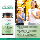 Total Nutra DIM Supplement: DIM Ultra 455mg Diindolylmethane, Broccoli, BioPerine Natural Estrogen Blocker for Men, Female Hormone Balance for Women Menopause, Hormonal Acne, PCOS Support