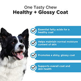 Pet Honesty Salmon Skin Health - Itch Relief for Dogs, Omega 3 Fish Oil for Dogs, Natural Salmon Oil for Dogs Chews for Healthy Skin & Coat, May Reduce Shedding, Dog Fish Oil Supplements - (90 Ct)