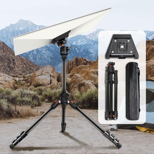 Starlink Gen3 Tripod Mounting Kit for Easy and Secure Installation of Starlink Internet Kit Satellite, Black, XL3-SJJZJ