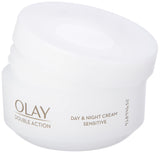 Olay Double Action Day & Night Sensitive Cream, 50ml (Pack of 2)