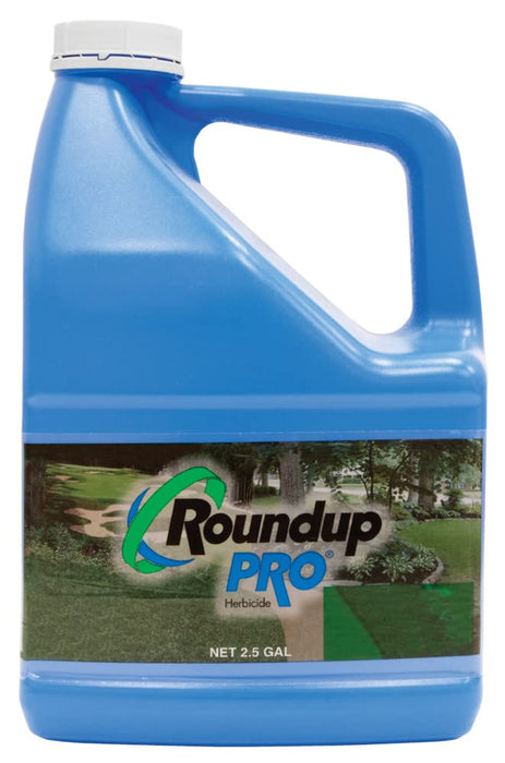 Roundup Pro Herbicide Industrial Weed Control for Annual and Perennial Weeds Such As Woody Brush, Trees, and Vines, 2.5 gal.