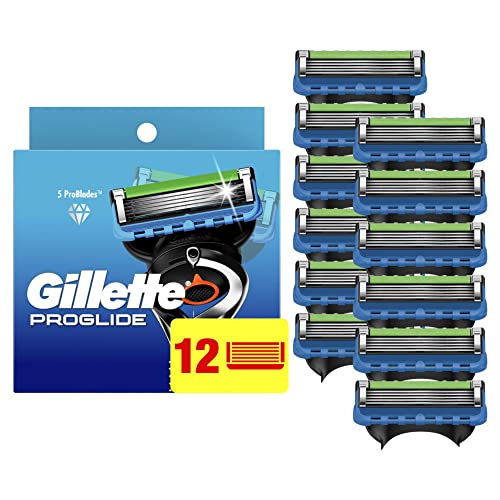 Gillette ProGlide Mens Razor Blade Refills, 12 Count