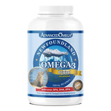 ADVANCED OMEGA Seal Oil 1000MG (300 Count), Canadian Newfoundland Harp Seal Omega-3 Supplement, Non-GMO, Gluten-free, Soy-free, and Dairy-free