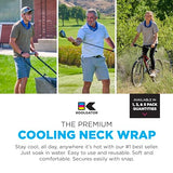 KOOLGATOR Evaporative Cooling Neck Wrap - Keep Cool in The Heat, Summer Cooling Accessories, Long Lasting, Reusable & Breathable, Available in 1, 3, or 5 Pack (Rainbow, 5 Pack)