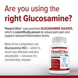 FLEXACIL ULTRA Joint Health & Support Supplement with Glucosamine, Chondroitin, Hyaluronic Acid & MSM, 60 Capsules