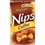 Brach's Nips Coffee Flavored Hard Candy, Individually Wrapped Candy, 3.25 Ounce Bags (Pack of 12)