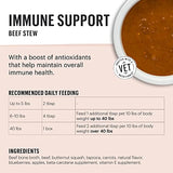 The Honest Kitchen Functional Pour Overs: Immune Support - Beef Stew Dog Food Topper, 5.5 oz x12