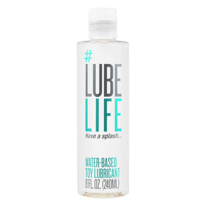 Lube Life Water-Based Toy Lubricant, Toy-Safe lube for Men, Women and Couples, Non-Staining, 8 Fl Oz