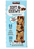 Kirkland Signature Soft & Chewy Chocolate Chip Granola Bars, 64 ct shipped in Icemans Thunder Packaging