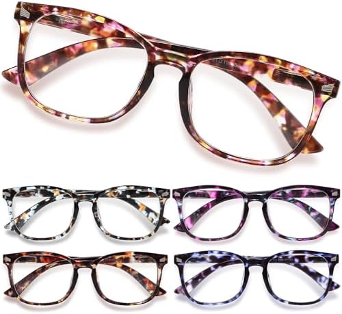 CCVOO Reading Glasses for Women/Men, Eyeglasses, Blue Light Readers for Women/Men, Computer Eye Glasses, Cheaters