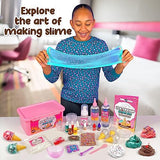 Original Stationery Ice Cream Slime Kit for Girls, Amazing Ice Cream Slime Making Kit to Make Butter Slime, Cloud Slime & Foam Slimes, Fun Holiday Gift Idea for Christmas & Easter