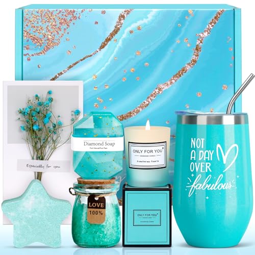 Gifts for Women, Unique Gift for Women, Mom, Girlfriend, Best friend, Sister, Wife, Teacher, Nurse, Her - Birthday, Christmas, Valentine's Day, Mothers Day Gifts - Spa Gift Basket Set