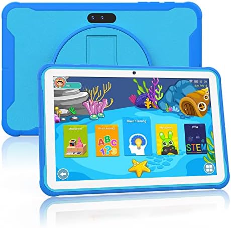 okulaku Kids Tablet 10.1 inch Tablet for Kids Android Toddler Tablet 32GB APP Preinstalled & Parent Control Kids Learning Tablet WiFi Camera YouTube Tablet for Boys Girls