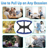 Great Lift Aid, Lift Aids to Help Seniors Stand up, Portable Stand Assist Aid for Elderly, Standing Aids & Supports, 450Lbs Weight Capacity, for Elderly Disabled Paramedic Therapist Nurse (Blue)