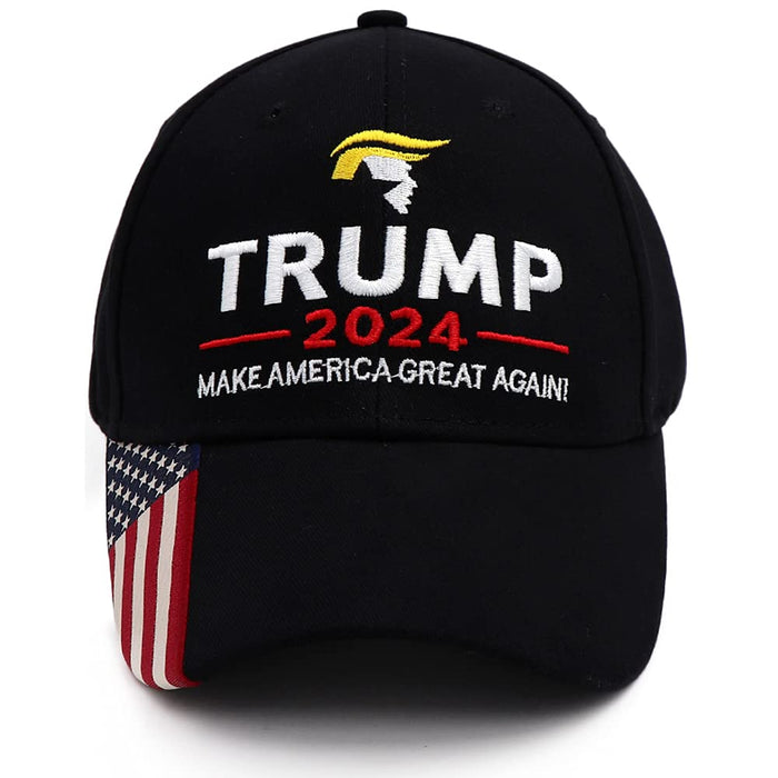 Trump 2024 Hat Donald Trump Hat 2024 MAGA Make America Great Again Hat USA Embroidered Adjustable Baseball Cap