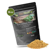 Go Nutra - Dandelion Root Powder, Potent 10:1 Dandelion Root Extract with 4% Flavonoids, Pure and Clean Dandelion Root Powder for Tea, Coffee, Milk, Yogurt, and More, Non-GMO, Vegan-Friendly, 1lb