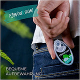 Flavouroom - Premium Menthol Kugeln 100er Set | DIY Menthol Kapseln Filter für unvergesslichen Flavour Geschmack | inkl. Box zur Aufbewahrung der aromatischen Click Hülsen Kugeln