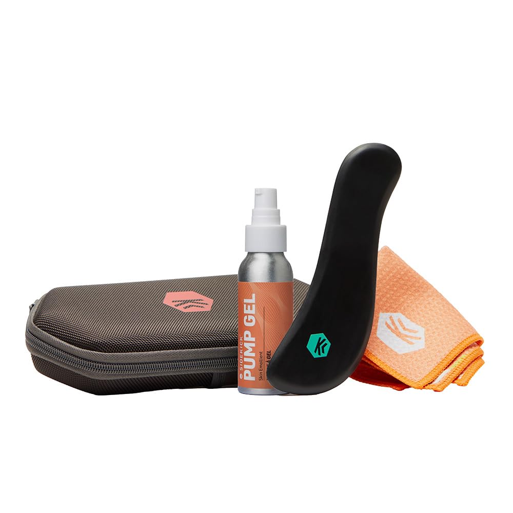 SIDEKICK Curve Muscle Scraper: 4-in-1 Gua Sha Scraping Massage Tool w/