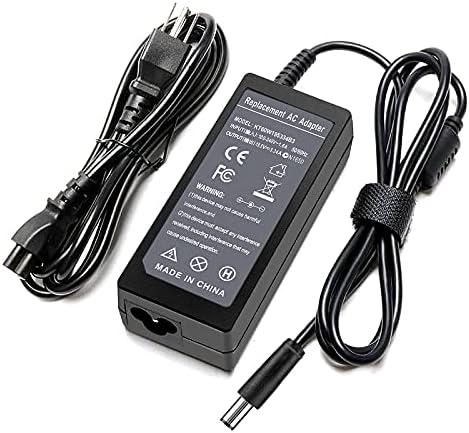 65W AC Adapter Compatible with Dell Chromebook 11 3180 3189 3120 Inspiron 15 3542 3521 N5050 Latitude 3190 3189 E7250 E5430 E5470 E7440 E7450 7480 PA-12 LA65NS2-01 Power Adapter Supply Cord
