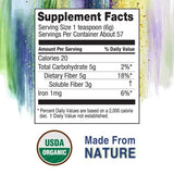 Konsyl Organic Psyllium Fiber - USDA Certified Psyllium Husk Daily Fiber Powder - All Natural Soluble Fiber, Gluten-Free & Sugar-Free - 340g Gusset Bag