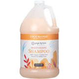 Ginger Lily Farms Botanicals Moisturizing Shampoo for All Hair Types, Coco Mango, 100% Vegan & Cruelty-Free, Coconut Mango Scent, 1 Gallon Refill (Pack of 4)