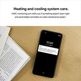 Google Nest Thermostat - Smart Thermostat for Home - Programmable Wifi Thermostat - Snow,1.07"D x 3.31"W x 3.31"H