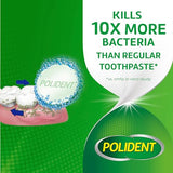 Polident 3 Minute Denture Cleanser Tablets - Cleans Removable Oral Appliances, Clear Retainers, and Mouth Guards - 84 Count (Pack of 3)