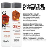 Celeb Luxury Fire Opal Color Depositing Conditioner with Bondfix - Maintains Light Copper and Auburn Hair Tones