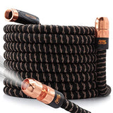 POCKET HOSE Copper Bullet AS-SEEN-ON-TV Expands to 100 ft REMOVABLE Turbo Shot Multi-Pattern Nozzle 650psi 3/4