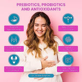 Dr. Brighten Women’s Probiotic - Probiotics, Prebiotics with Antioxidants & Sunfiber for Healthy Hormones, Balanced Female Microbiome, Ovaries and Immune Health - 60 Capsules