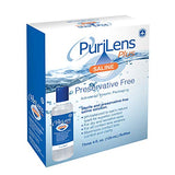 PuriLens Plus Preservative Free Saline Three 4 Fl Oz(120-mL) Bottles