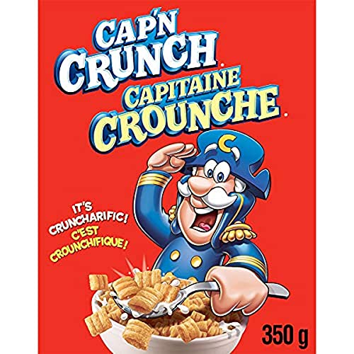Quaker CAP'N CRUNCH Cereal 350g/12.34 Ounces {Imported from Canada}