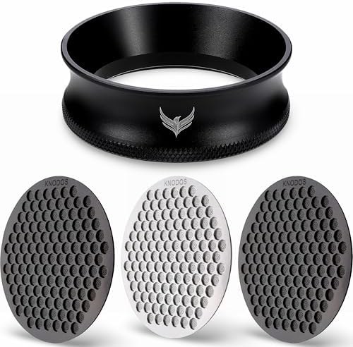 54mm Espresso Tool Kit Magnetic Dosing Ring and 3pcs Portafilter Screen 54 mm Set for Breville Barista Express, Pro,Touch, Bambino, Plus - Complete Barista Tools for Precision Espresso Brewing